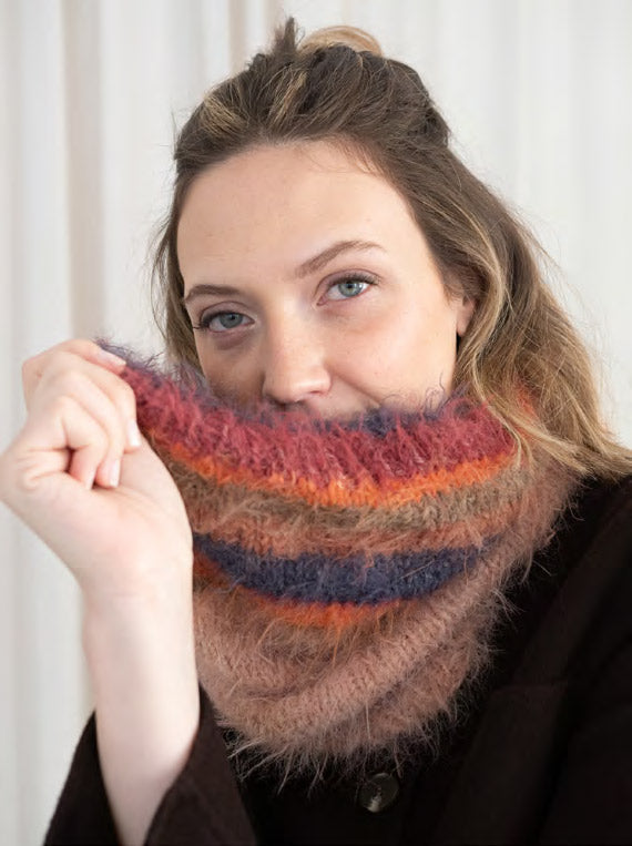 Katia gratis breipatroon Rolkraag Fur Moda 100 NL/ES/FR/IT/DE/EN