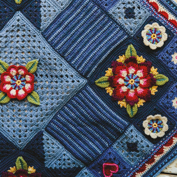 Crimson Dreams Blanket CAL Haakpakket