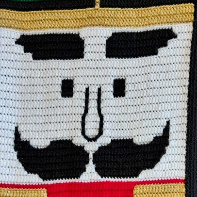 Notenkraker Wandhanger Haakpakket - detail Traditional Classic notenkraker