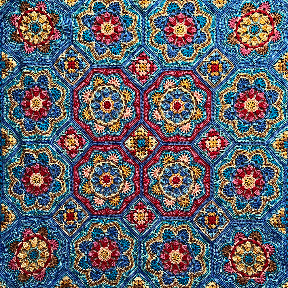 Persian Tiles Janie Crow Marrakesh Deken Haakpakket 2