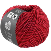 Lana Grossa Cool Wool Vintage 7398 Vuurrood