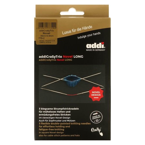 Addi CraSyTrio Novel Breinaalden 30cm - 4.5mm