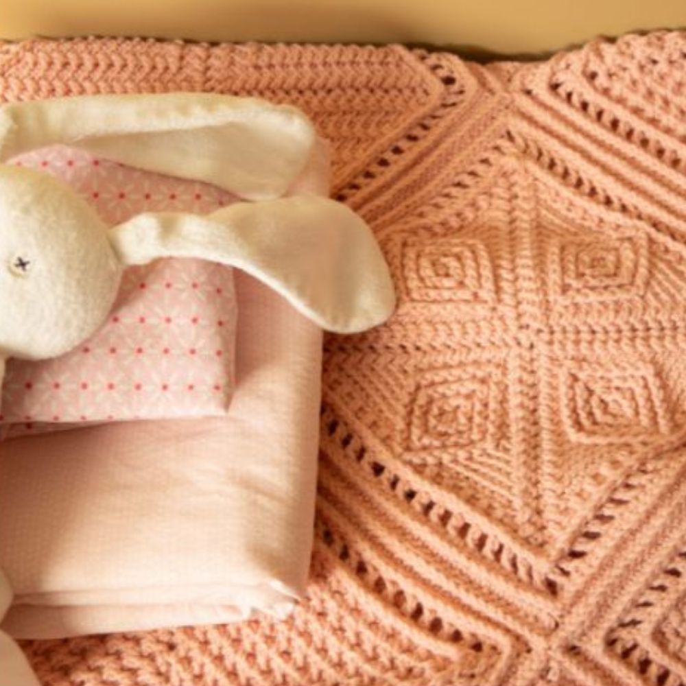 Baby droomdeken haken — gemaakt met Baby Droomdeken 8.0 Amazing Haakpakket Ledikantdeken (2)