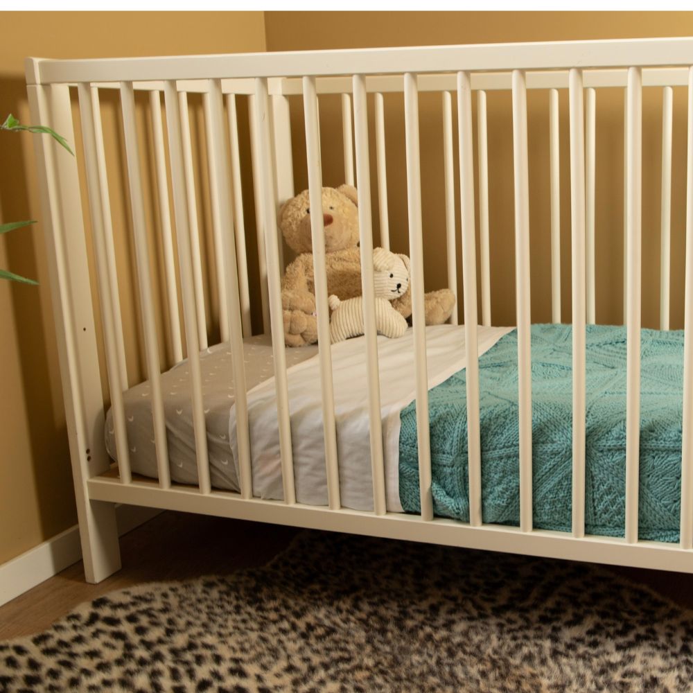 Baby droomdeken breien — gemaakt met Baby Droomdeken 8.0 Happy Breipakket Ledikantdeken (5)
