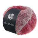 Lana Grossa Basta Mista 119 Bordeaux/Wijn-/Grijsrood/Taupe/Grijsbeige