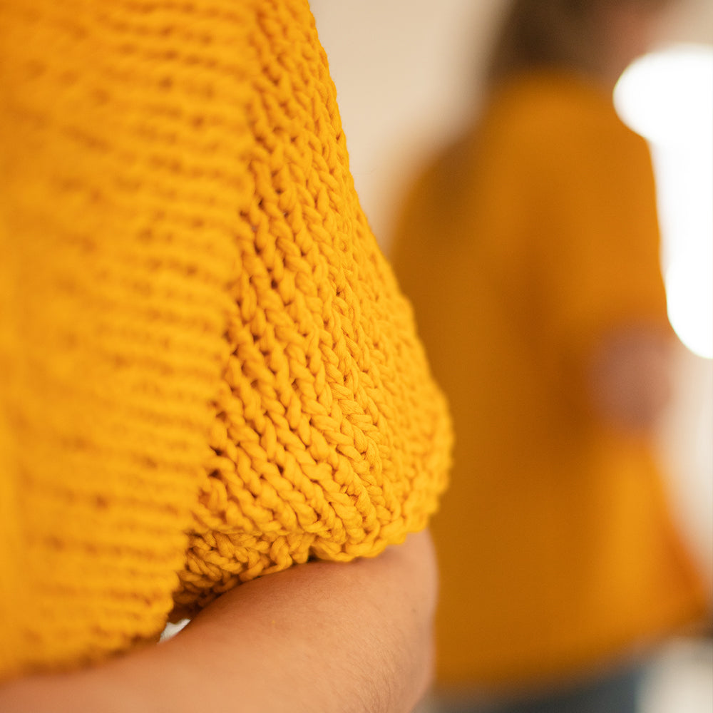 Vest — gemaakt met Breipatroon Cotton Tube Damesvest (2)