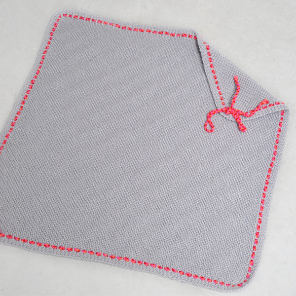 Breipatroon Merino Aran babydeken