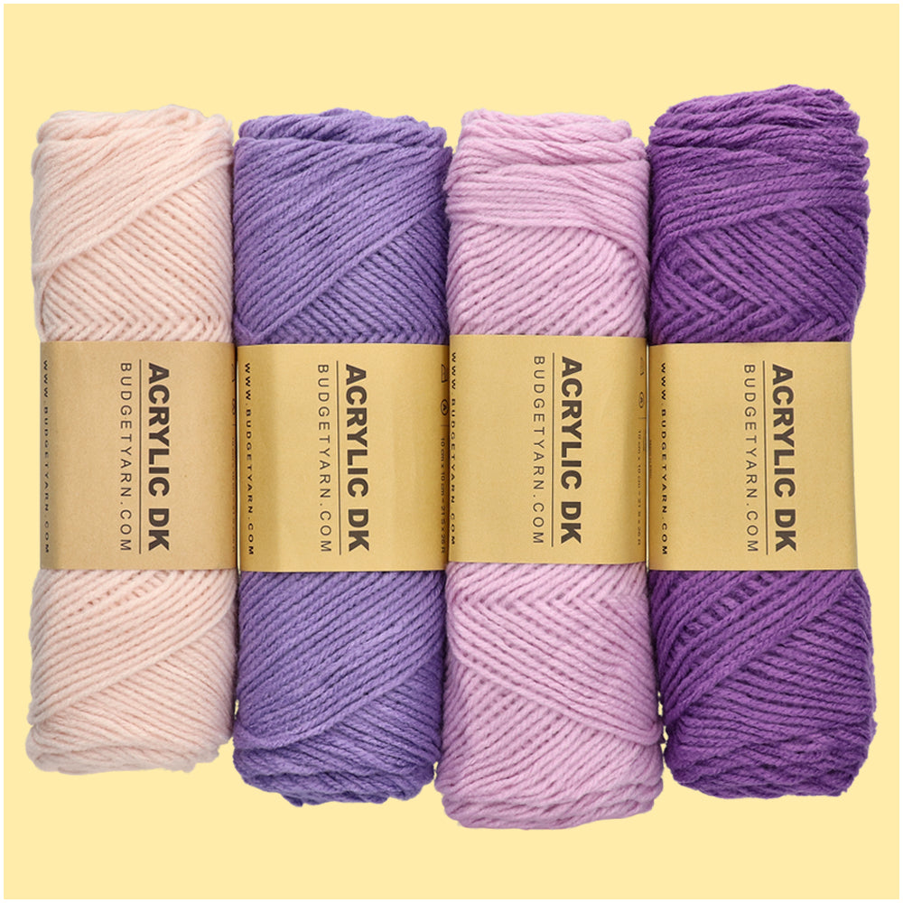 Budgetyarn Acrylic DK 055 Lilac (3)