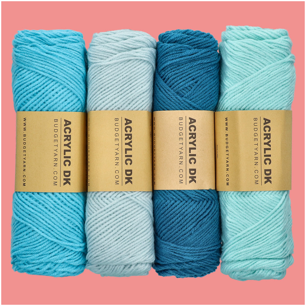 Budgetyarn Acrylic DK 065 Turquoise (4)