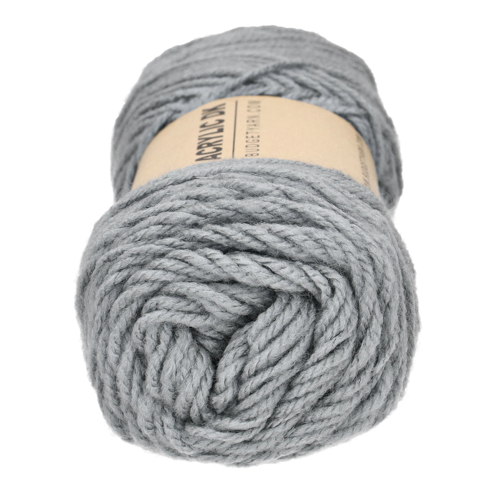 Budgetyarn Acrylic DK 096 Shark Grey (2)