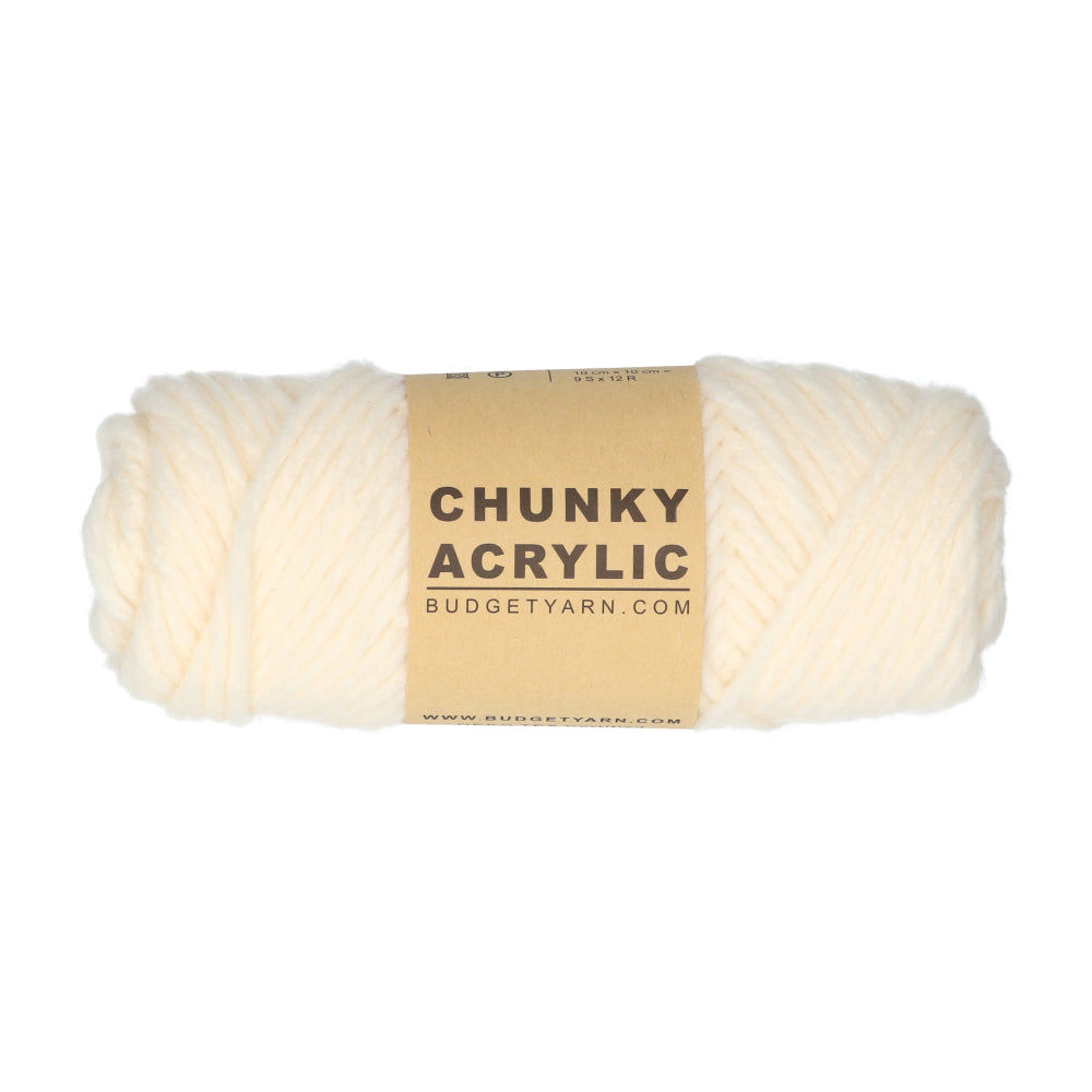 Budgetyarn Chunky Acrylic 002 Cream