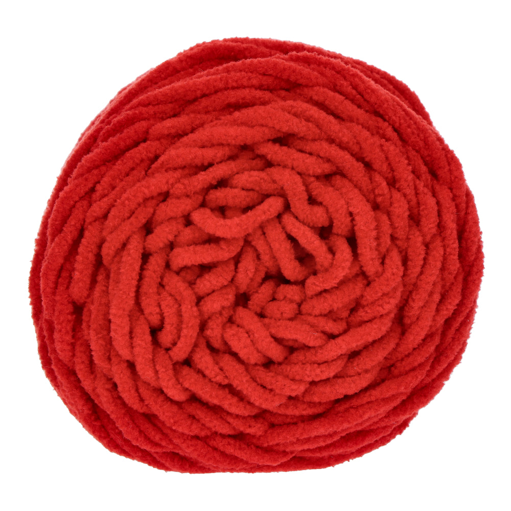 Budgetyarn Chunky Chenille 030 Red Wine (2)