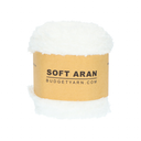 Budgetyarn Soft Aran 001 White