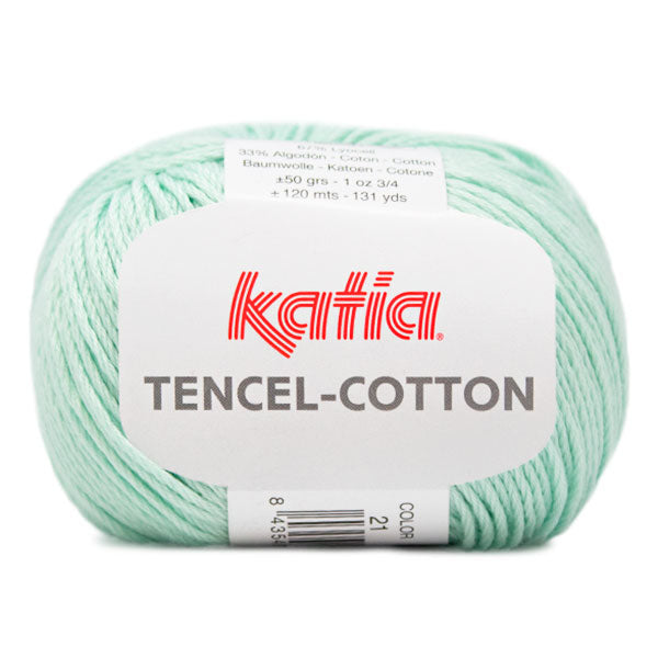 Katia Tencel-Cotton 021 Turquoise groen