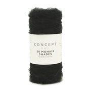 Katia 50 Mohair Shades 010 Zwart