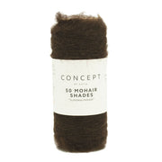 Katia 50 Mohair Shades 015 Chocolade bruin