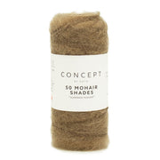Katia 50 Mohair Shades 018 Olijf groen