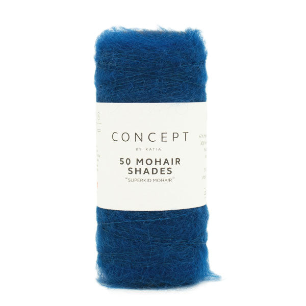 Katia 50 Mohair Shades 033 Donker blauw