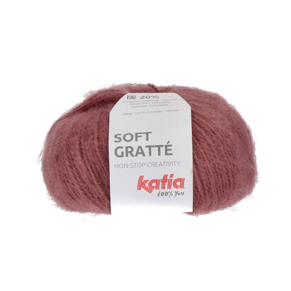 Katia Soft Gratte 082 Donker Roze