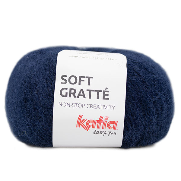 Katia Soft Gratte 075 Donkerblauw