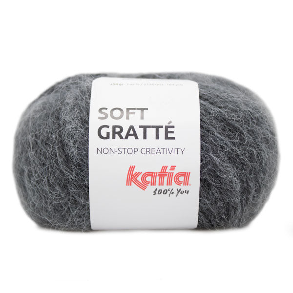 Katia Soft Gratte 077 Medium Grijs