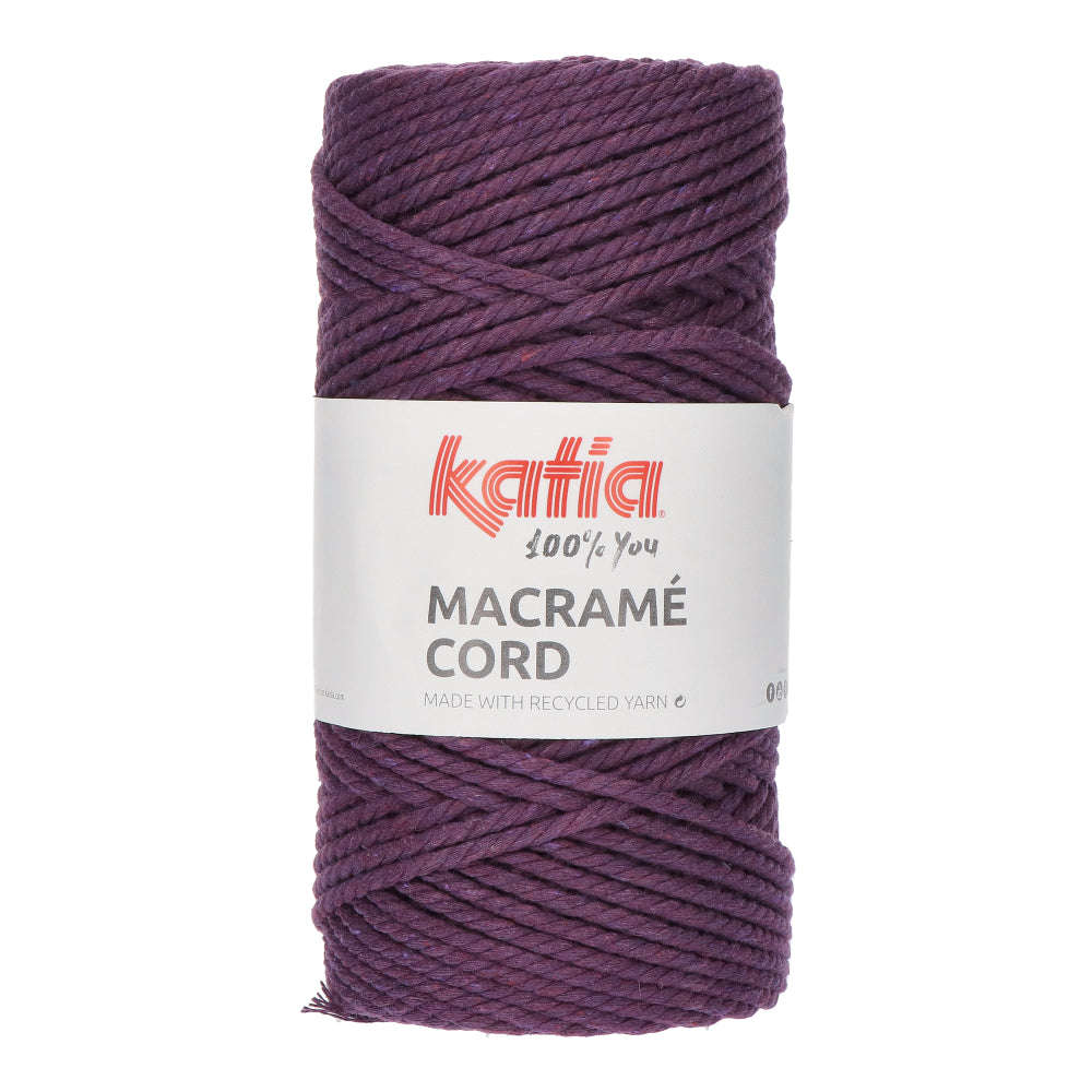 Katia Macramé Cord 109 Aubergine