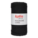 Katia Macramé Cord 119 Zwart
