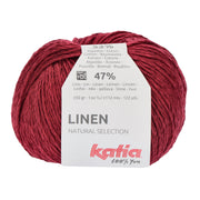 Katia Linen 024 Wijn rood