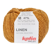 Katia Linen 026 Mustard Yellow