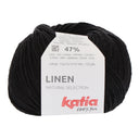 Katia Linen 002 Zwart