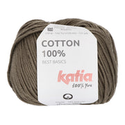 Katia Cotton 100% 009 Donker bruin