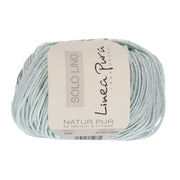 Lana Grossa Solo Lino 049 Wit-Groen