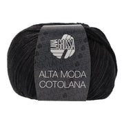 Lana Grossa Alta Moda Cotolana 017 Zwart
