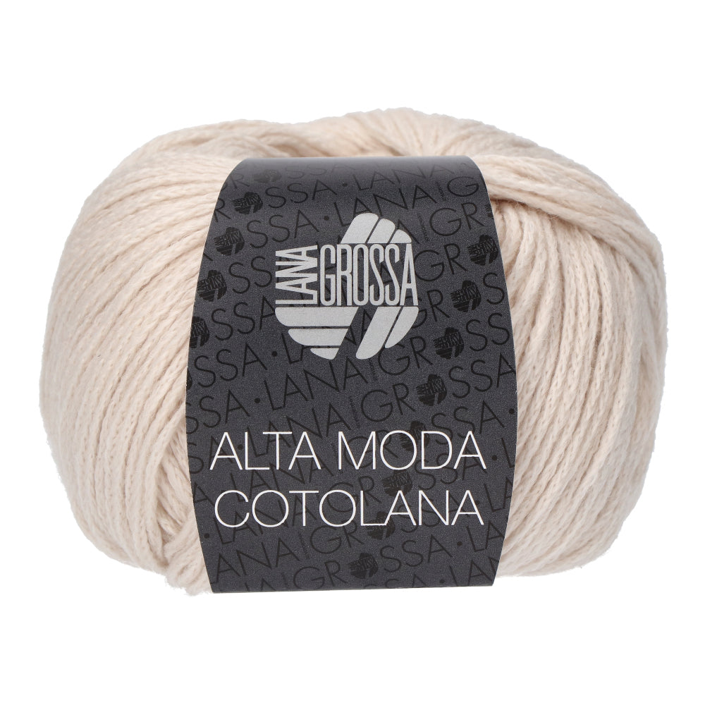 Lana Grossa Alta Moda Cotolana 019 Licht Beige