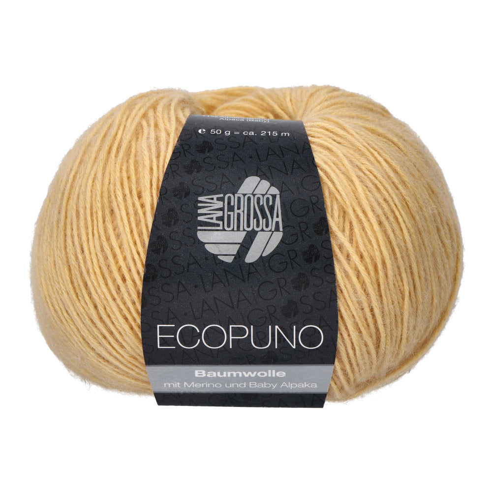 Lana Grossa Ecopuno 061 Ivoorgeel