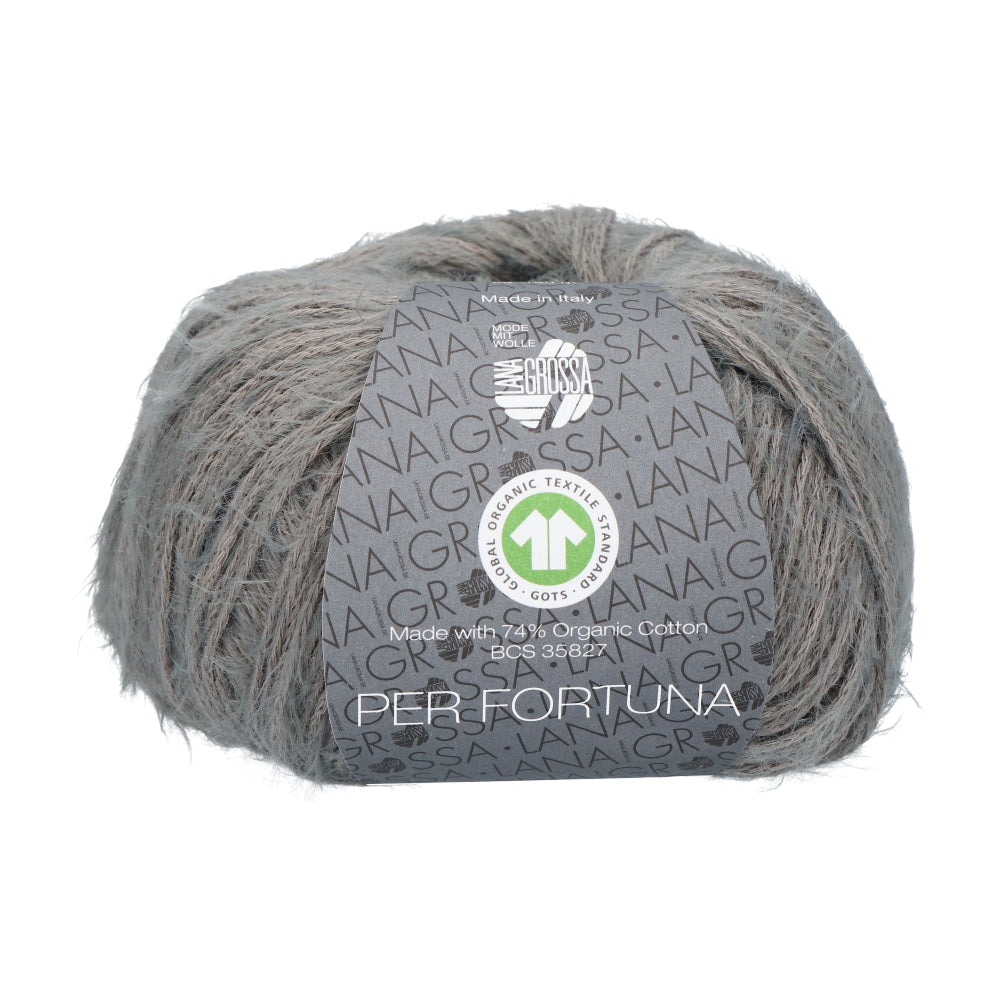 Lana Grossa Per Fortuna 007 Dark grey