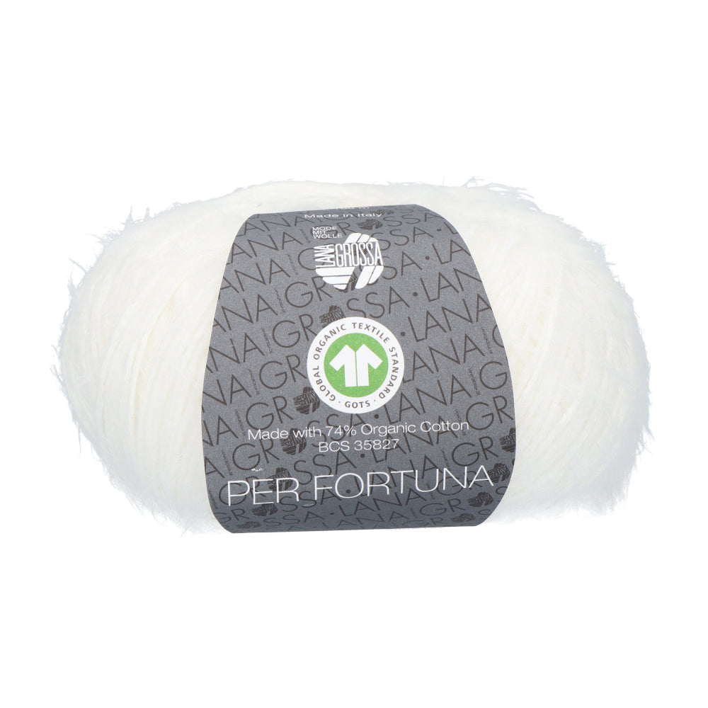 Lana Grossa Per Fortuna 009 White