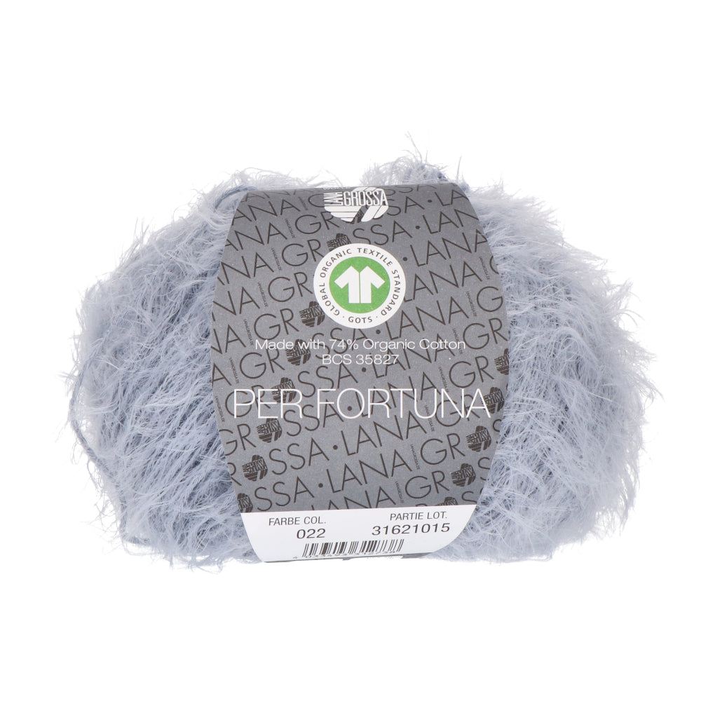 Lana Grossa Per Fortuna 22 Grey Blue