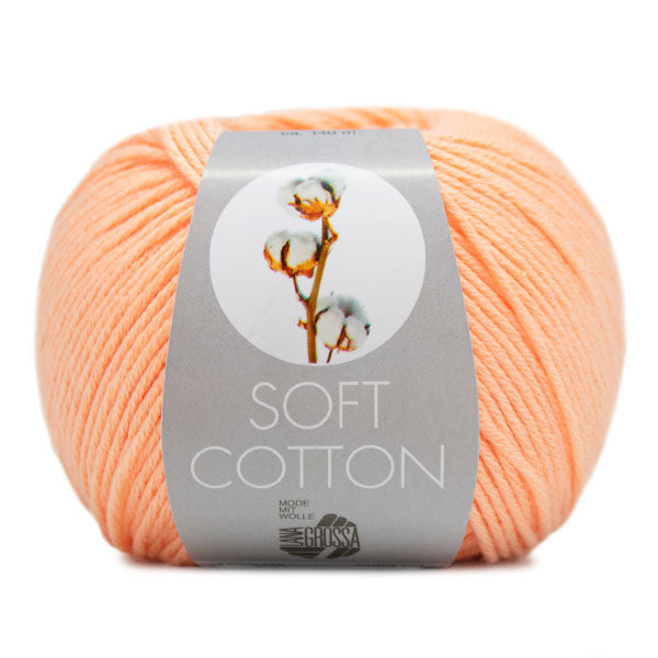 Lana Grossa Soft Cotton 001 Apricot