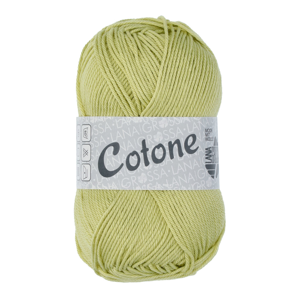 Lana Grossa Cotone 077 Citroen Geel
