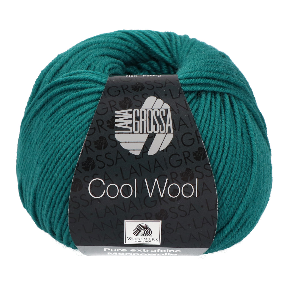 Lana Grossa Cool Wool 2015 Petrolgroen