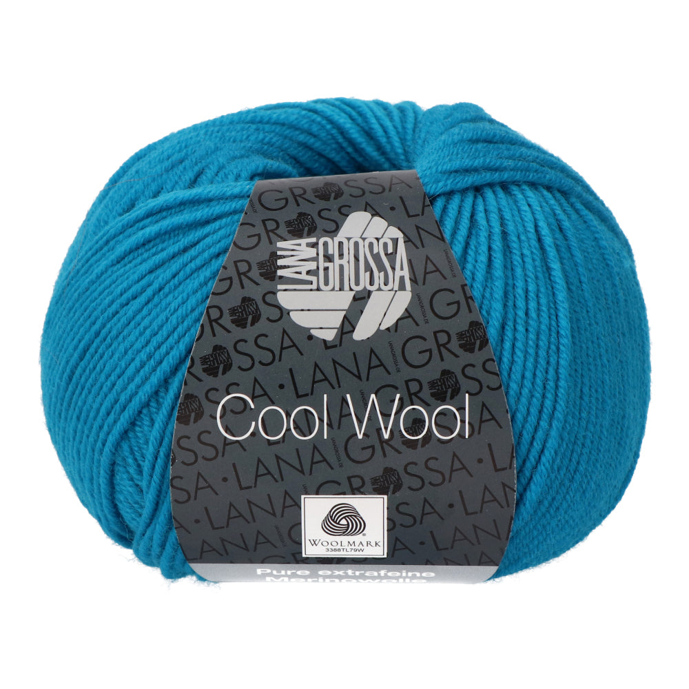 Lana Grossa Cool Wool 2036 Azuurblauw
