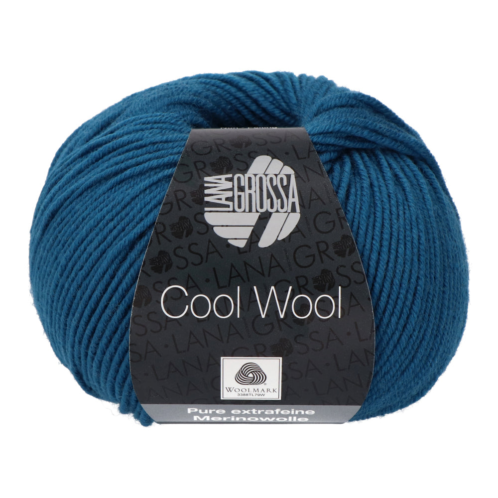 Lana Grossa Cool Wool 2049 Blauw Petrol