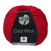 Lana Grossa Cool Wool 437 Karmijnrood