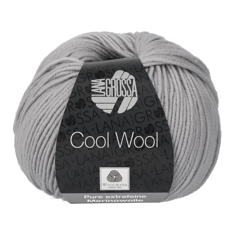 Lana Grossa Cool Wool 589 Steengrijs