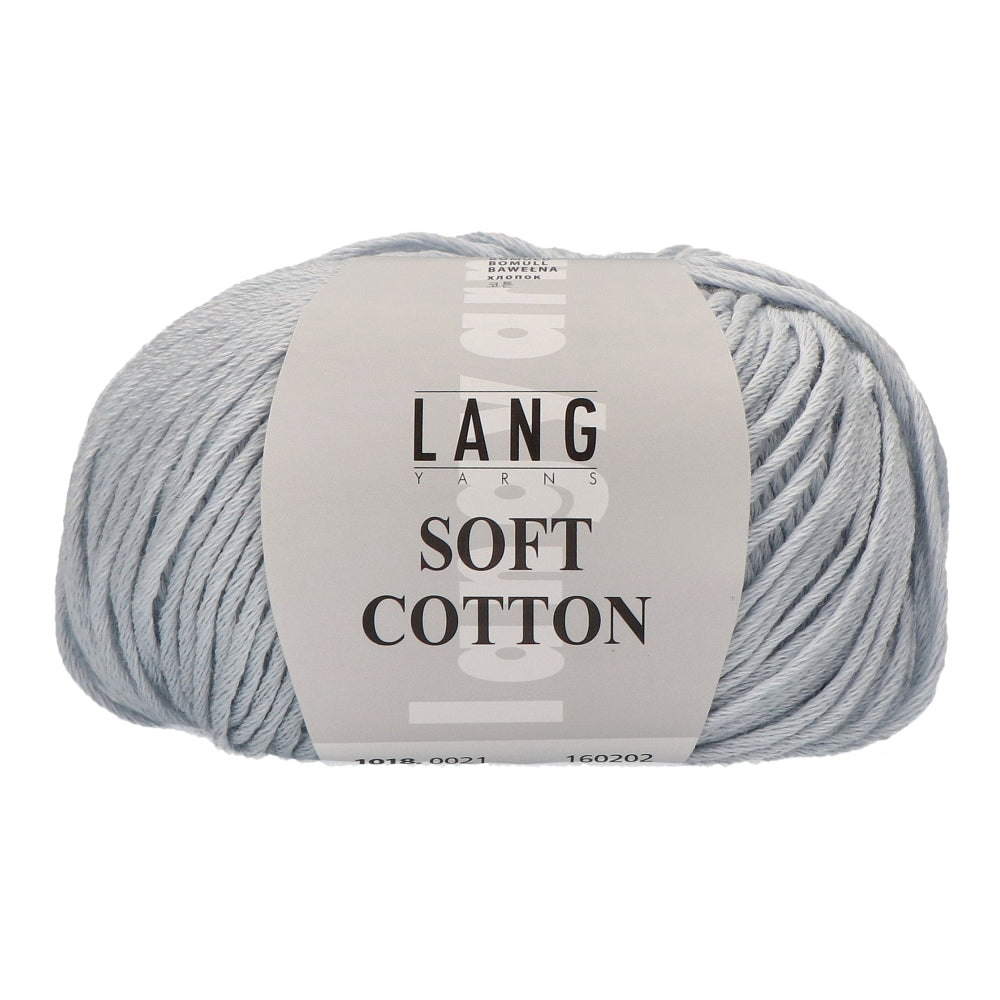 Lang Yarns Soft Cotton 021 Licht Blauw