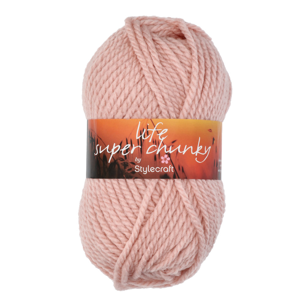 Stylecraft Life Super Chunky 1596 Blush