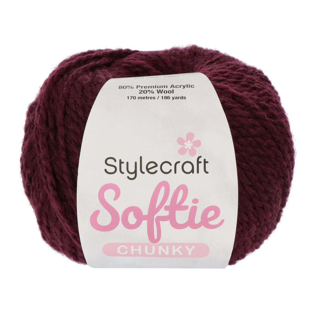 Stylecraft Softie Chunky 3984 Rosehip