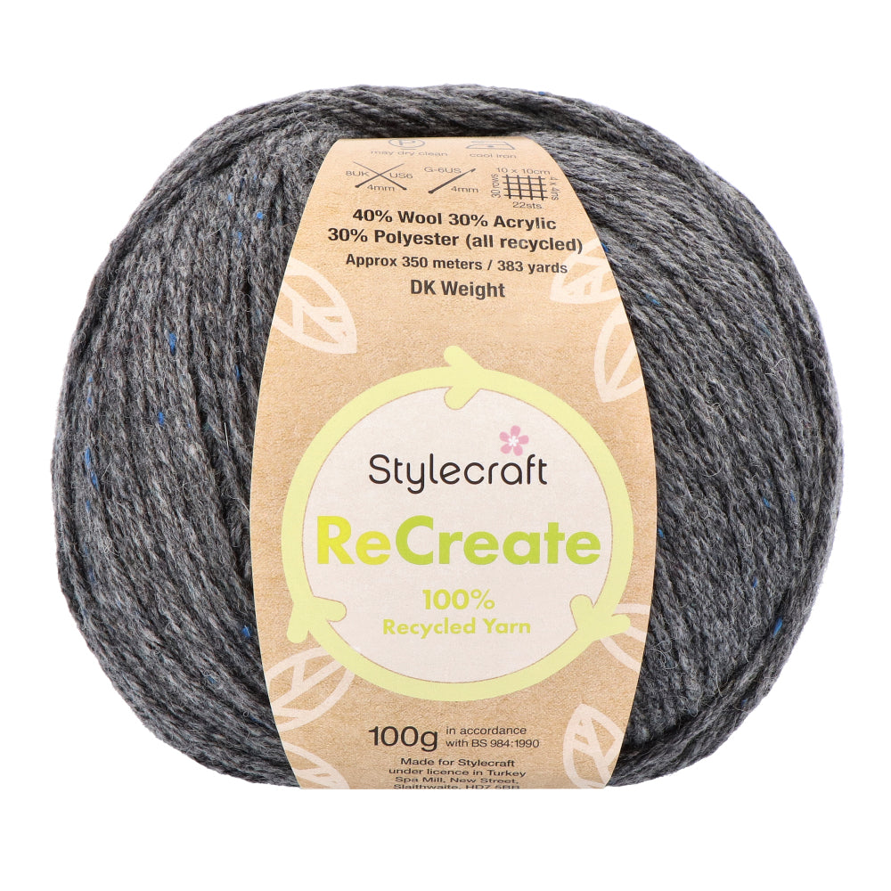 Stylecraft ReCreate DK 1948 Charcoal