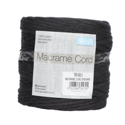 Trimits Macramé Cord Cotton 87m x 4mm 02 Black